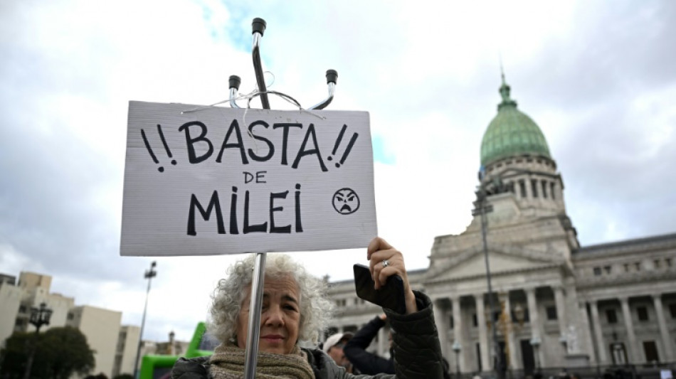 Pensioners on the frontline of Argentina's fiery politics