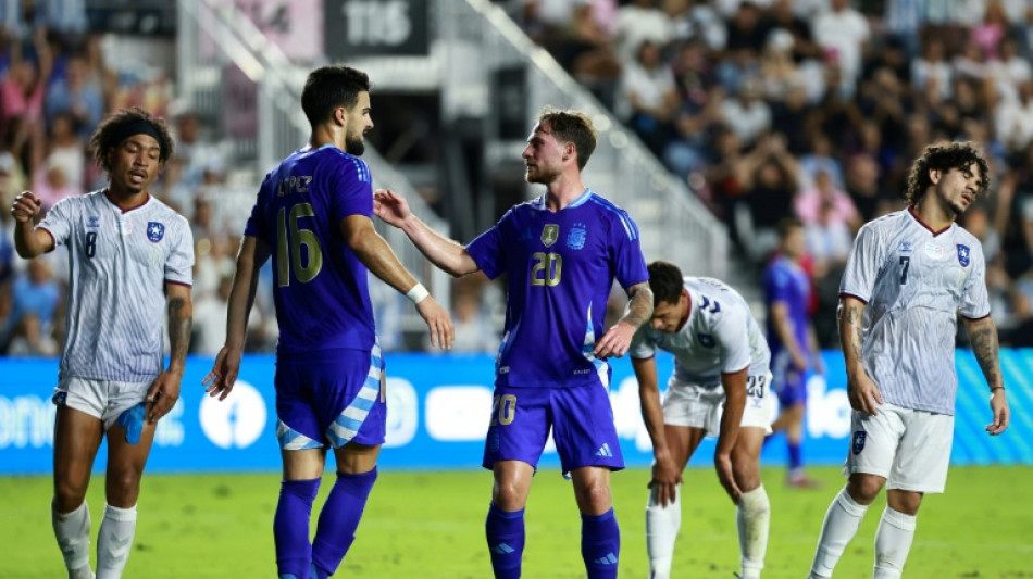 Mac Allister and Martinez braces power Argentina over Puerto Rico