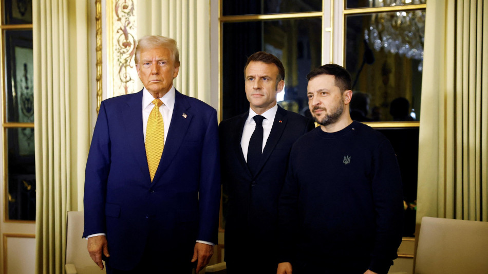 Zelensky, 'a Parigi trilaterale proficuo, Trump &egrave; risoluto'