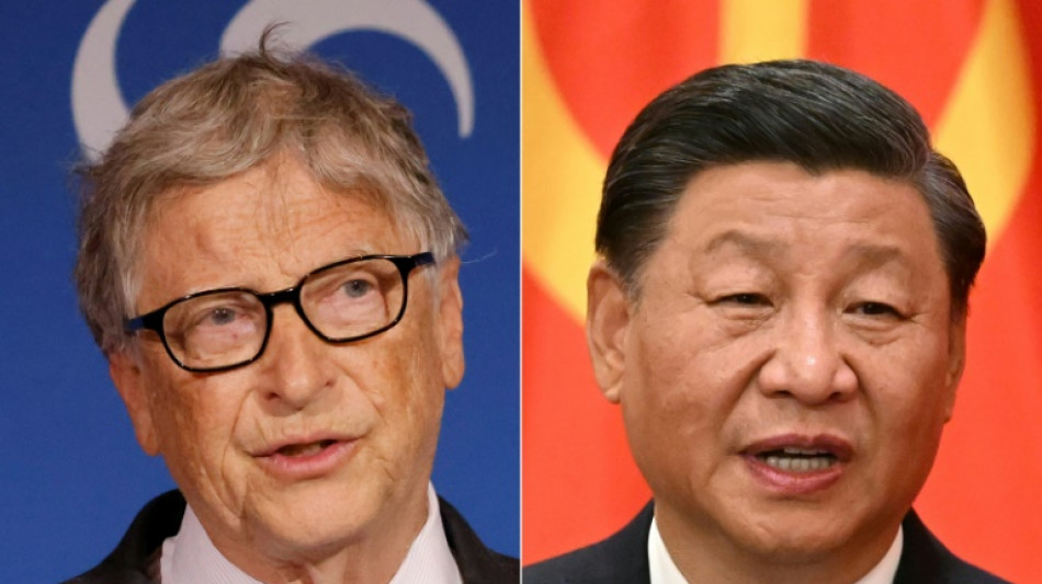 Bill Gates se re&uacute;ne com o presidente da China