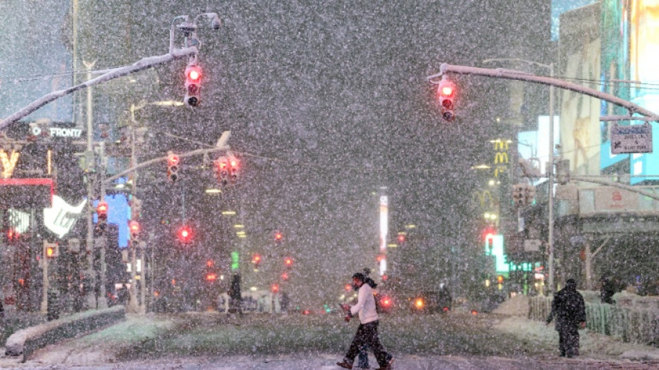 Enorme temp&ecirc;te de neige attendue sur New York et le nord-est des Etats-Unis