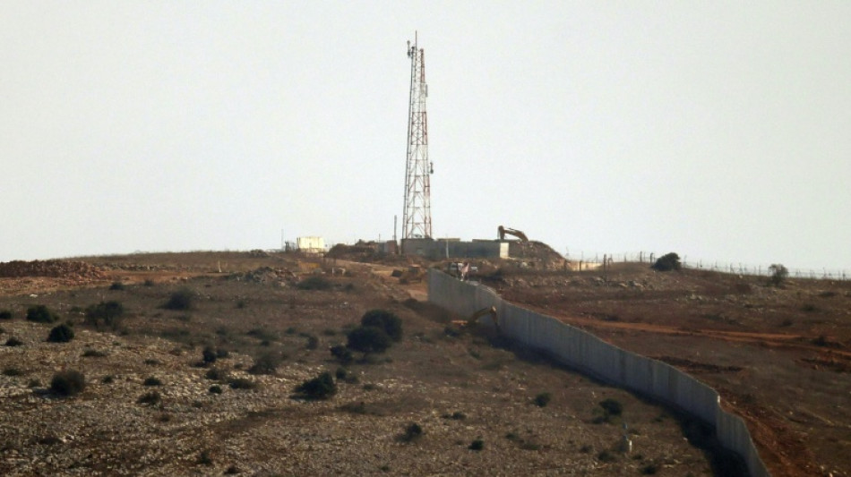 Los cascos azules acusan a Israel de construir muros en territorio libanés