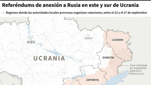 Las cuatro regiones de Ucrania que realizan referendos de anexi&oacute;n a Rusia