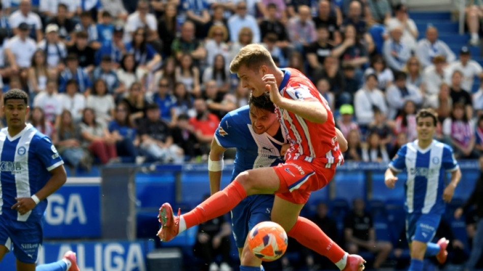 Atl&eacute;tico de Madrid empata na visita ao Alav&eacute;s (0-0) e segue em 3&ordm; no Espanhol