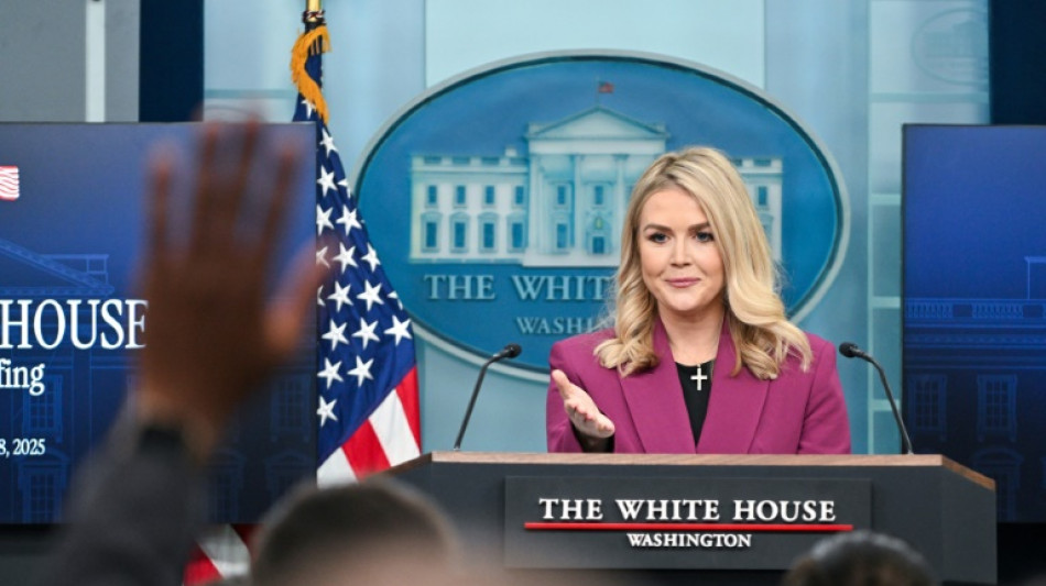 Karoline Leavitt, visage de l'offensive anti-m&eacute;dias de Trump