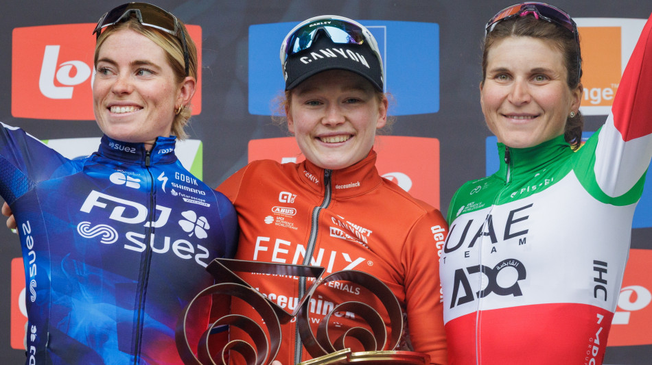 Ciclismo: Freccia Vallone donne; Longo Borghini è terza