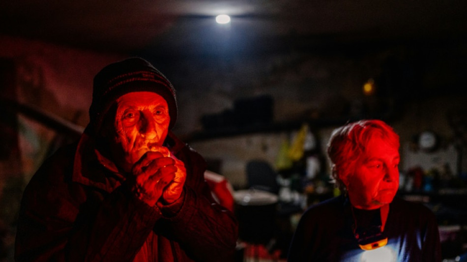 Querelles de m&eacute;nage en sous-sol: les couples sous tension dans l'Ukraine en guerre