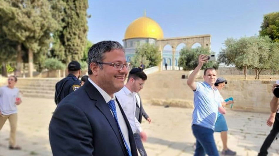 Rechtsextremer israelischer Minister Ben Gvir provoziert mit Tempelberg-Besuch