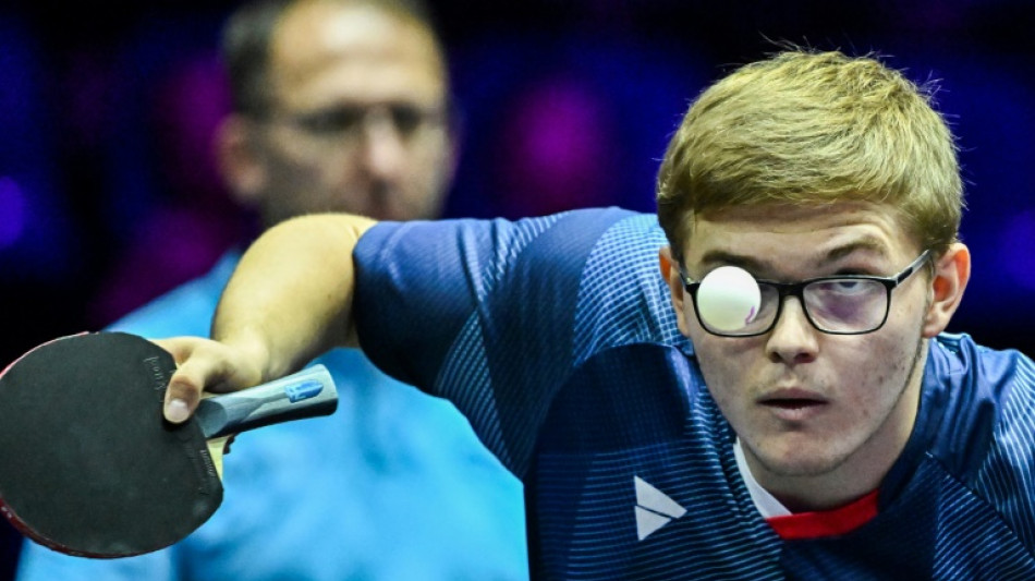 Tennis de table: les fr&egrave;res Lebrun &agrave; la table des grands