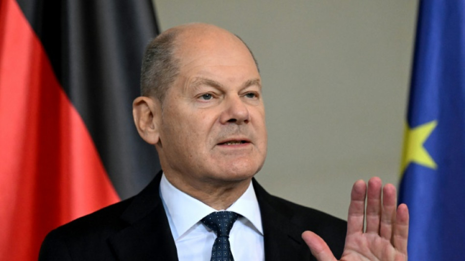 Scholz zu Waffenruhe: "Schnell mehr humanit&auml;re Hilfe nach Gaza"