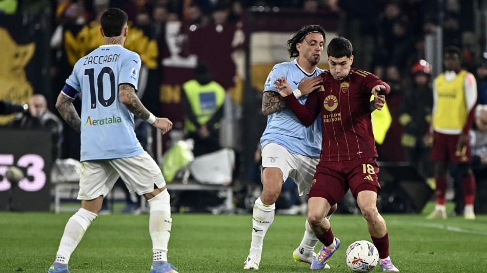 Serie A: Lazio-Roma 1-1