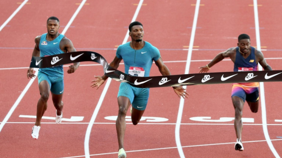 Athl&eacute;tisme: Kerley frappe plus fort au Championnat des Etats-Unis