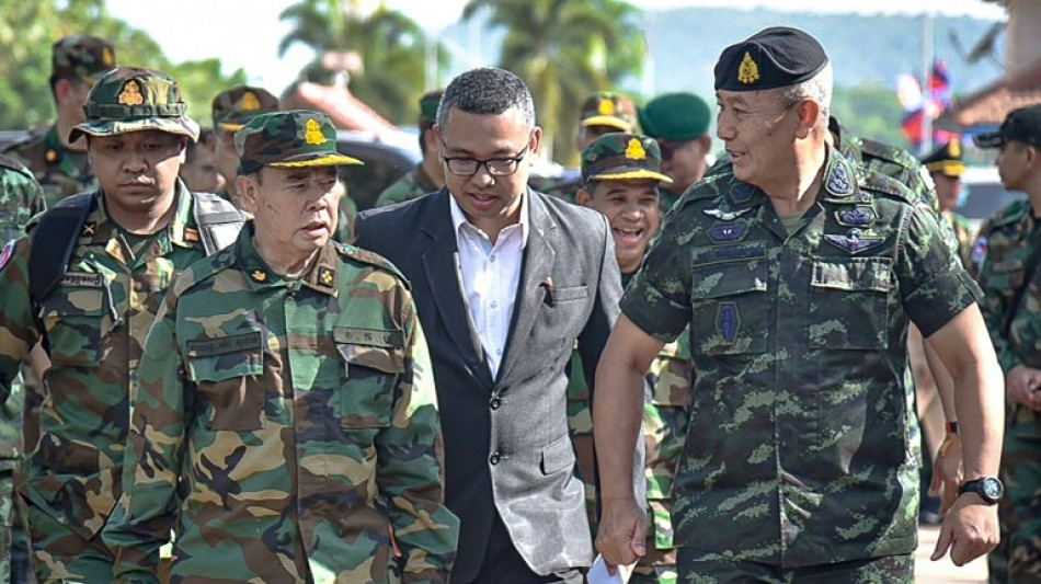 Thai, Cambodian army chiefs meet over border clash