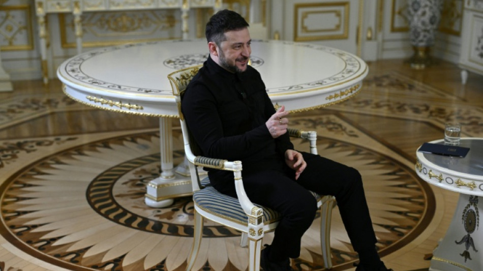 Zelensky says no 'family day' in rare personal interview to AFP