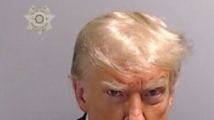 Polizeifoto von Trump im Gef&auml;ngnis in Atlanta aufgenommen und ver&ouml;ffentlicht