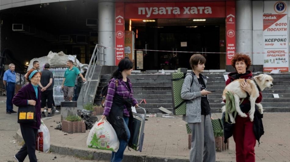 Dos muertos en Kiev en una nueva oleada de drones y misiles rusos