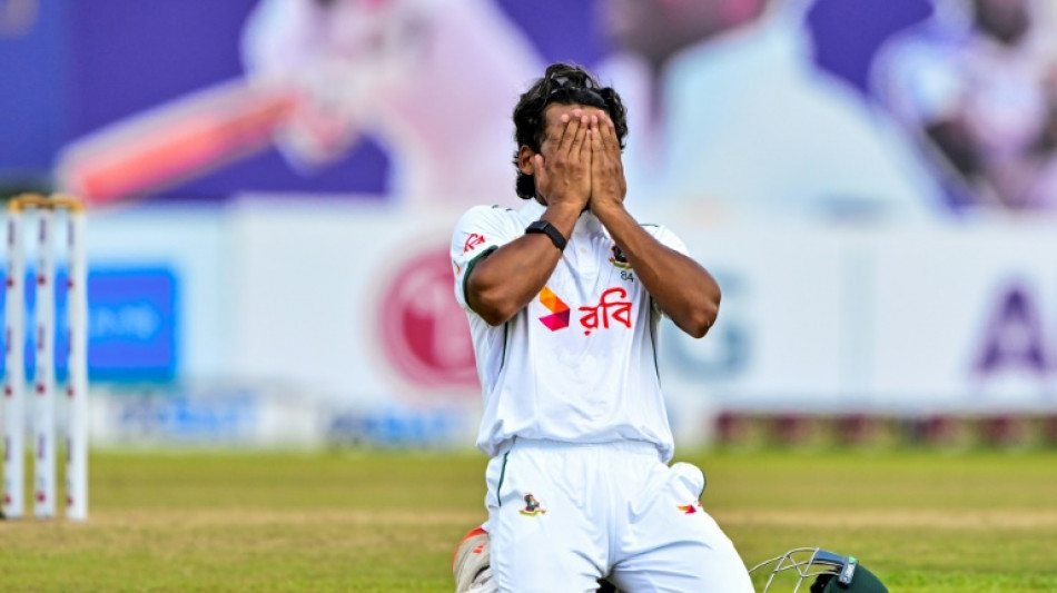 Shanto clinches second ton as Bangladesh set Sri Lanka 296-run target