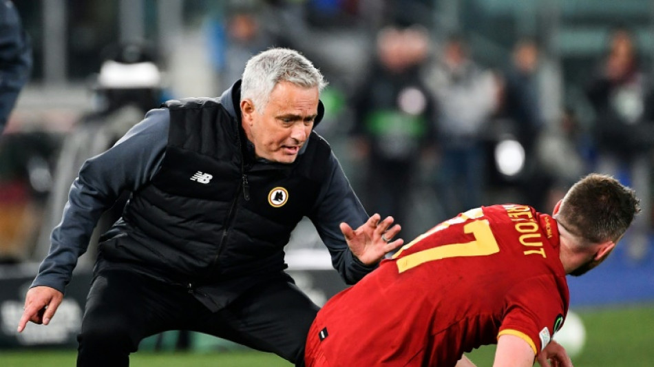C4: la Roma s'en remet au sp&eacute;cialiste Mourinho contre Feyenoord
