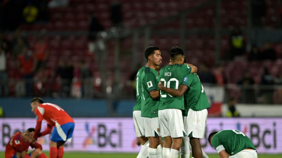 Bol&iacute;via afunda Chile (2-1) e consegue seu 1&ordm; triunfo em Santiago em Eliminat&oacute;rias