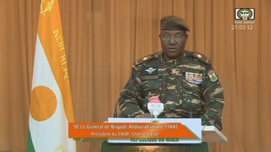 Niger military ruler warns against any attack 