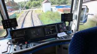 Czech driverless train hits open track