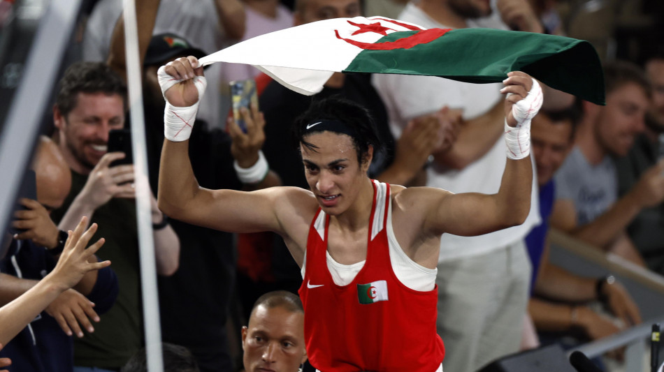 Parigi: Khelif 'dai sogni alla realt&agrave;, lotta diventa pi&ugrave; forte'