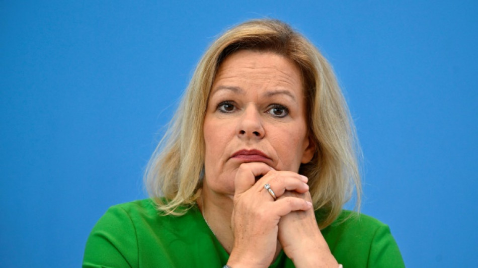 Faeser k&uuml;ndigt harte Gangart gegen Reichsb&uuml;rger-Netzwerke an