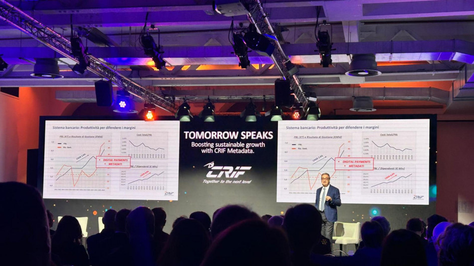 Crif, default stabili nel primo semestre, crediti a imprese +13%