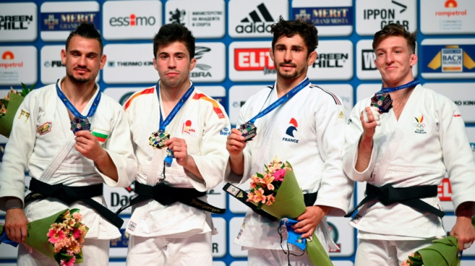 El judoca espa&ntilde;ol Garrig&oacute;s revalida su oro europeo en -60 kg