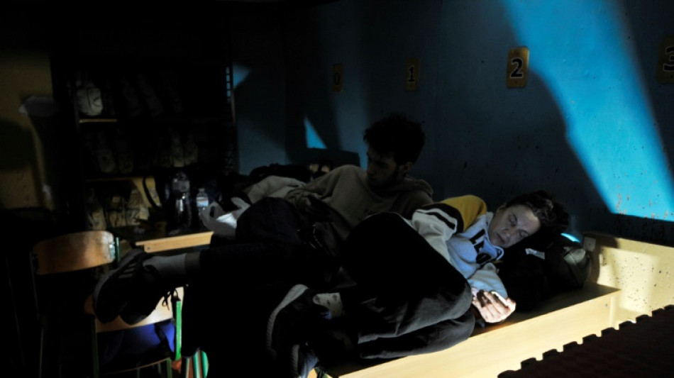 A Kiev, les civils terr&eacute;s dans des caves face &agrave; l'offensive russe