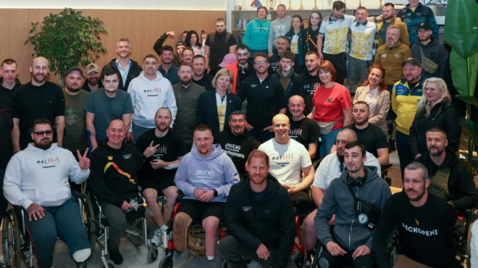 Visita sorpresa del príncipe Enrique a Ucrania