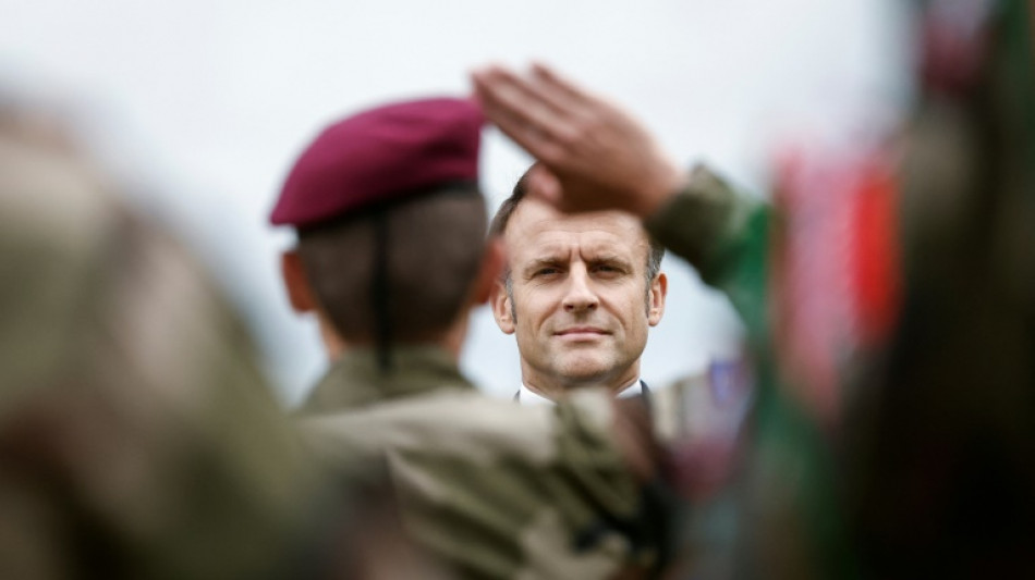 Macron loue "l'esprit de sacrifice" au d&eacute;but des comm&eacute;morations du D-Day