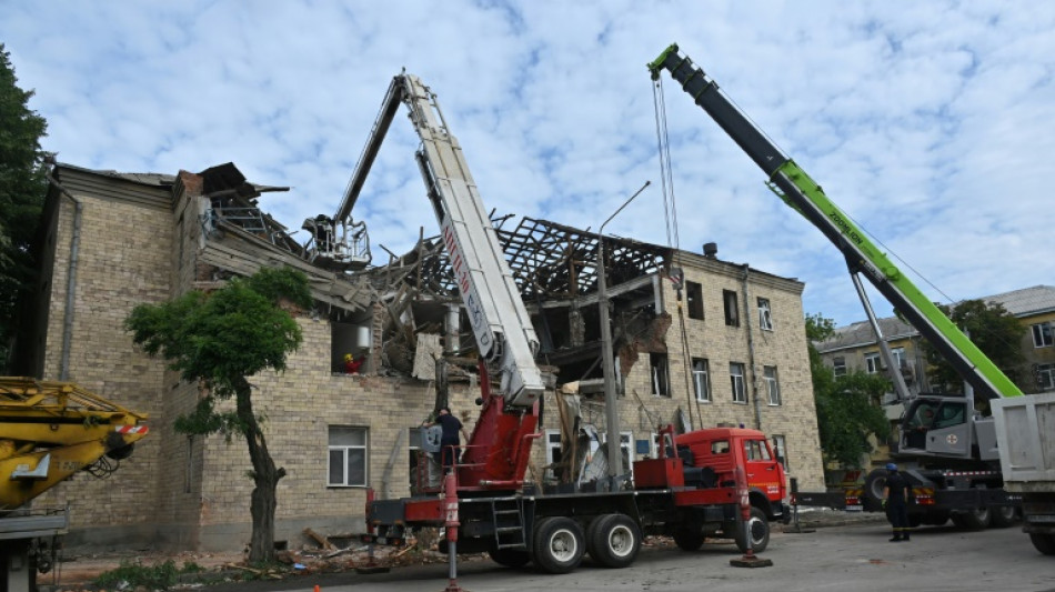 Russia strikes Ukraine blood center, aeronautics group: Zelensky