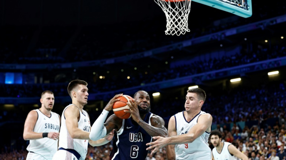 Basket: premi&egrave;re r&eacute;ussie des Am&eacute;ricains face &agrave; la Serbie (110-84)