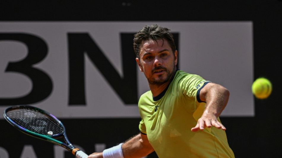 Tennis: Wawrinka a encore le "feu", Cornet &eacute;teinte &agrave; Rome