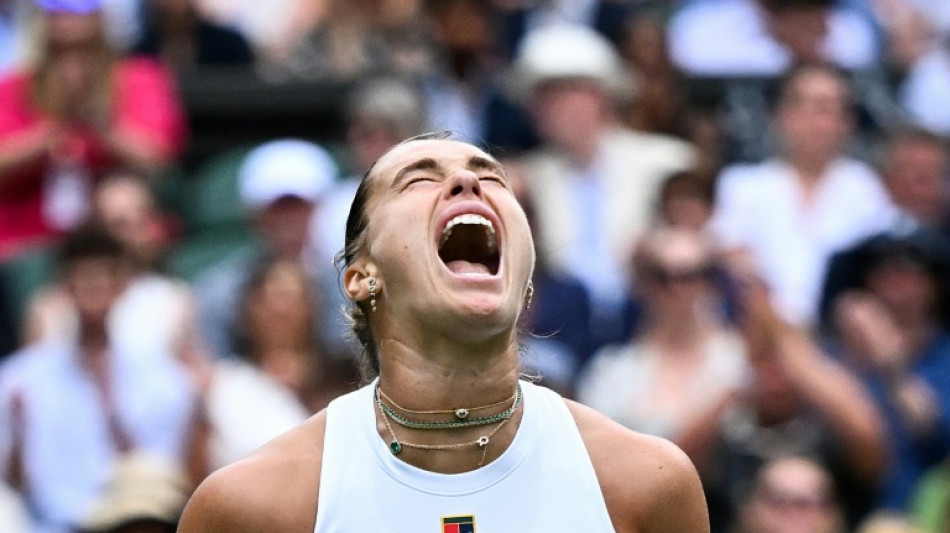 Sabalenka praying for no more Wimbledon upsets after battling win