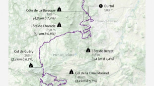 La dixi&egrave;me &eacute;tape du Tour de France: un festival de cols pour le 14-Juillet