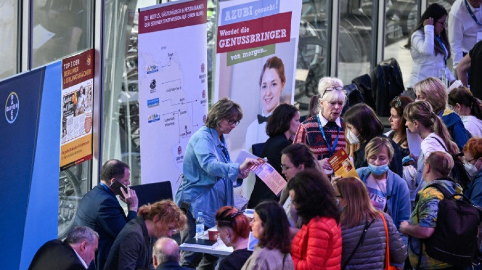 Allemagne: des Ukrainiens en qu&ecirc;te d'emploi se heurtent &agrave; la barri&egrave;re de la langue