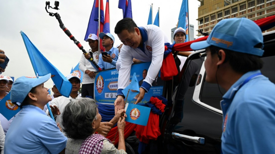'Victory day': Cambodia heir leads final rally ahead of one-sided election
