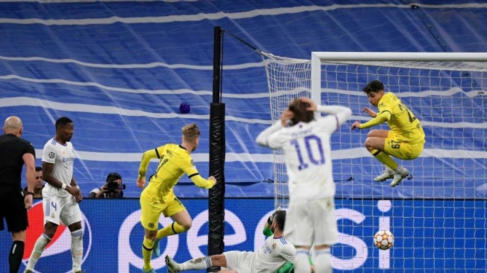 C1: Chelsea, renversant &agrave; Madrid, pousse le Real en prolongation