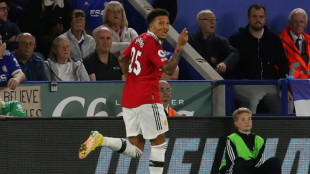 Sancho sinks Leicester as Man Utd win three in a row