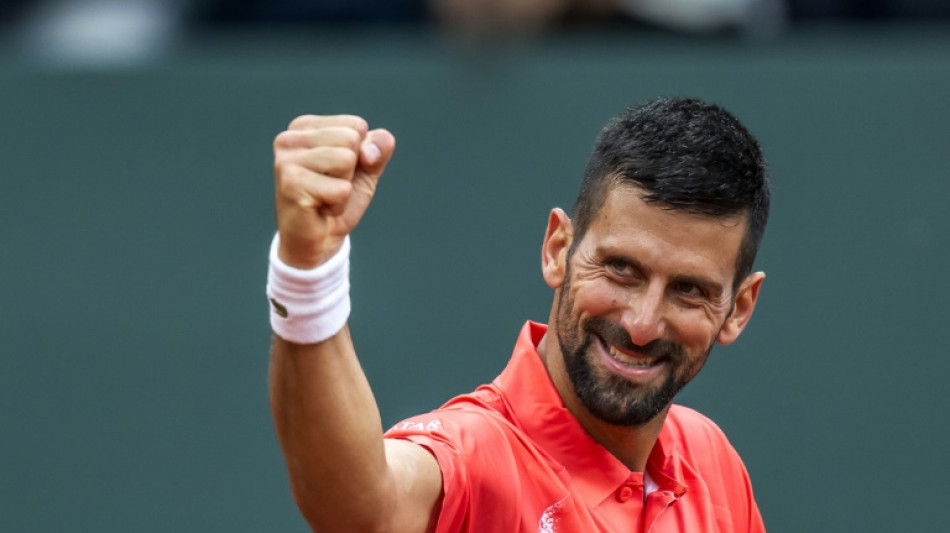 Tennis: Djokovic débloque à Genève son compteur sur terre battue cette saison