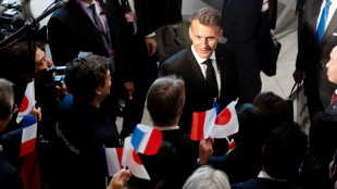 Macron re&ccedil;u par l'empereur &agrave; la fin de sa visite au Japon