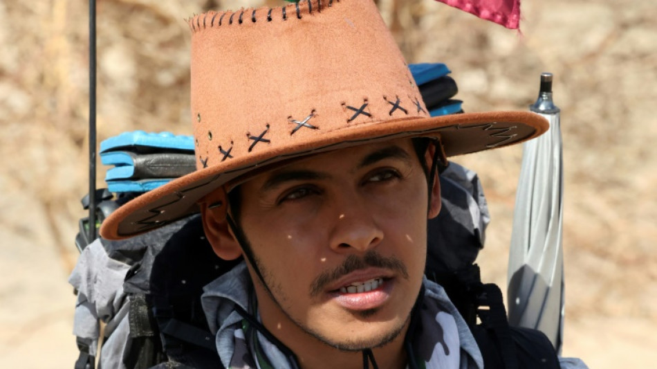 For Saudi fan, road to World Cup is a desert trek