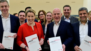 Berliner SPD verk&uuml;ndet Ergebnis von Mitgliedervotum &uuml;ber Koalitionsvertrag mit CDU