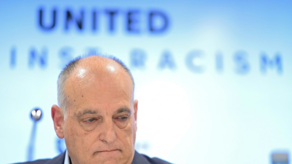 El Real Madrid "ha perdido la cabeza" con su campa&ntilde;a contra los &aacute;rbitros, dice Tebas