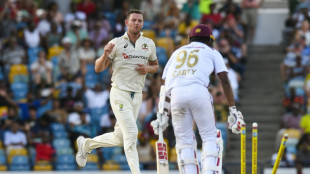 Australia win first Test as West Indies batting order collapses