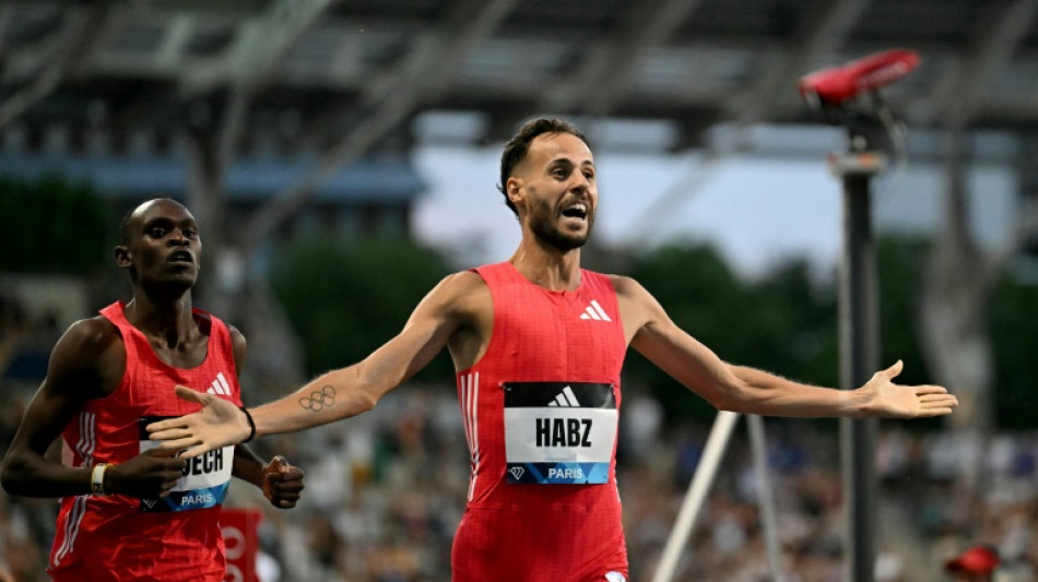 Athlétisme: Azeddine Habz dans l'histoire du 1.500 m français, pluie de minima à Paris