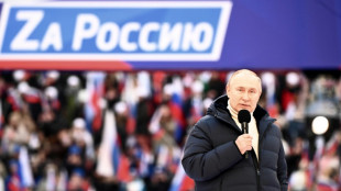 Ultrapatriotismo y una aver&iacute;a que interrumpe a Putin, en aniversario por anexi&oacute;n de Crimea