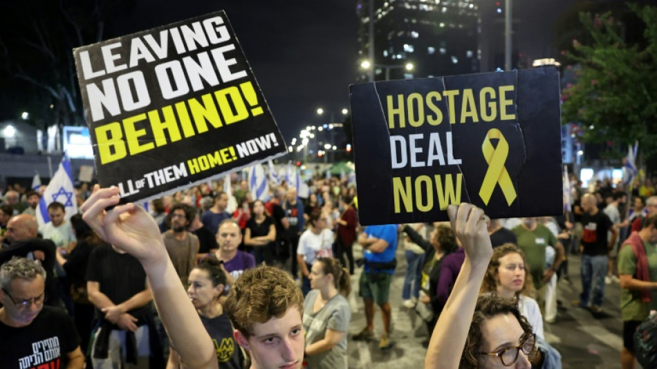 Cientos de israel&iacute;es se manifiestan en Tel Aviv para pedir el regreso de los rehenes